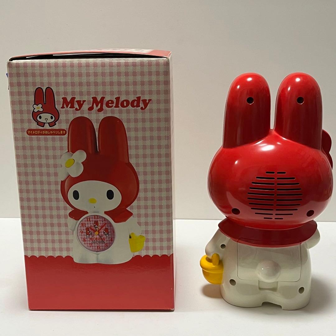 当時物】マイメロディ 目覚まし時計 レトロ 激レア サンリオ 1998年