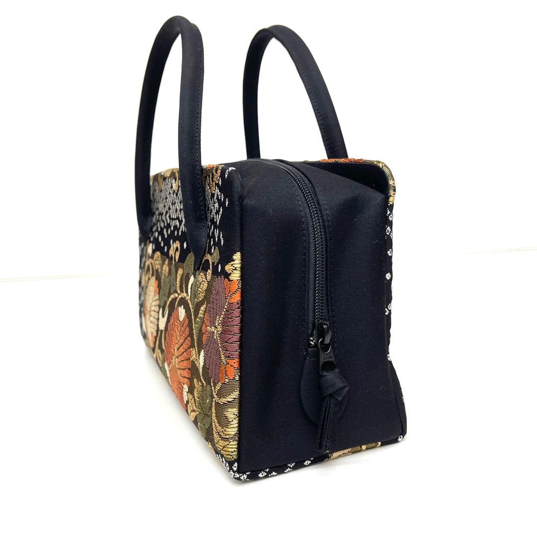 レモンです❣️【着物と帯 時流】B25164◆和装 カジュアルバッグ◆西陣織