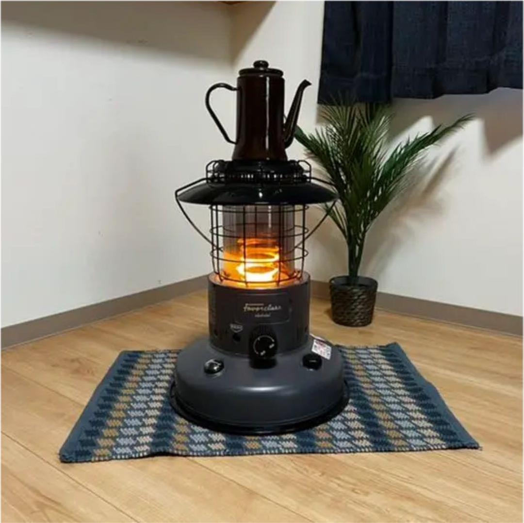 トヨトミ 対流形 石油ストーブ ランタン調 RL-F2500-H ダークグレー