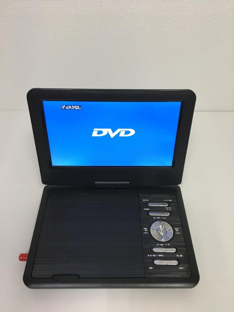 夢グループ 9インチ ポータブルDVDプレーヤー PDVD-W927-BK