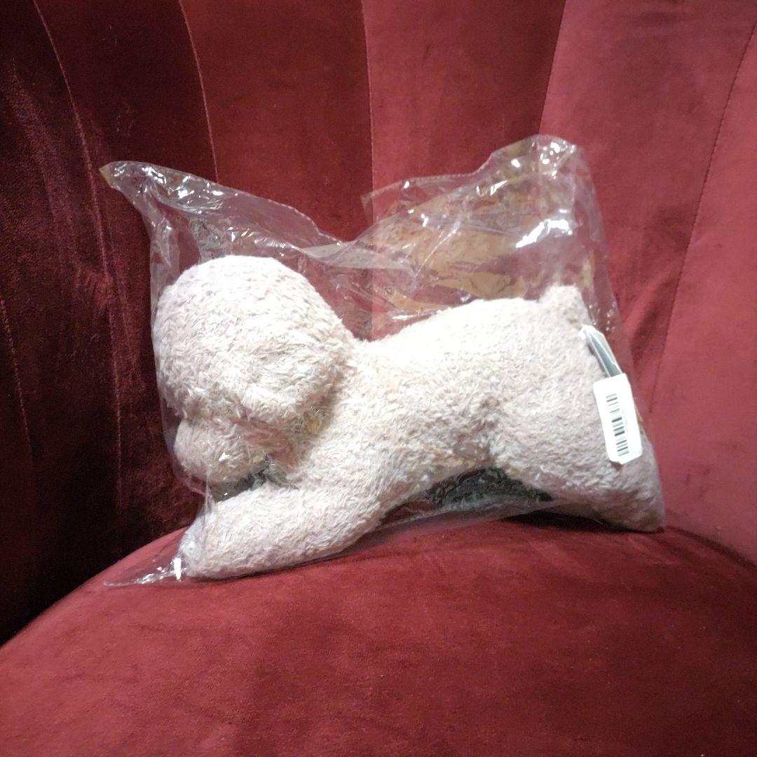 ジェラートピケ　トイプードルぬいぐるみ　GRY　未使用品