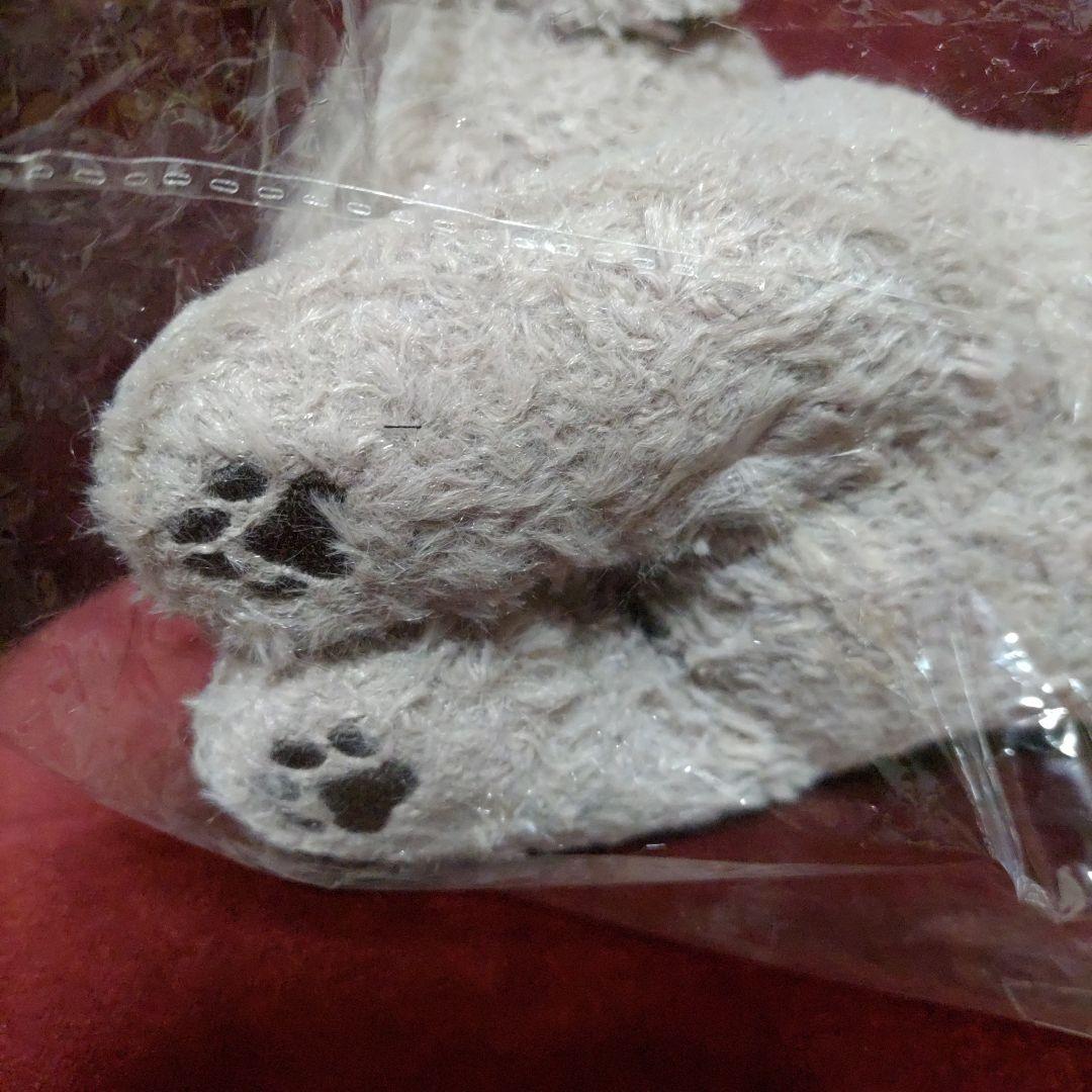 ジェラートピケ　トイプードルぬいぐるみ　GRY　未使用品