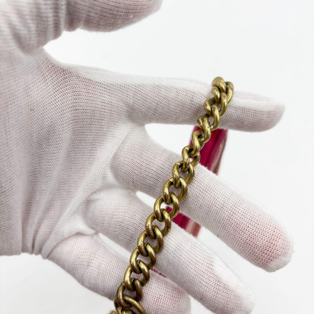 超激レア✨ コーチ 財布　ケース フルーツ チェーン ミニシグネチャー