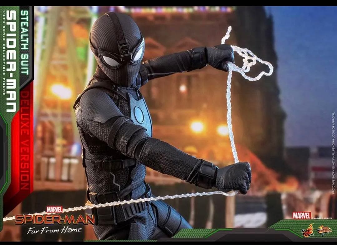 ホットトイズ スパイダーマン ステルススーツ デラックスver. - メルカリ