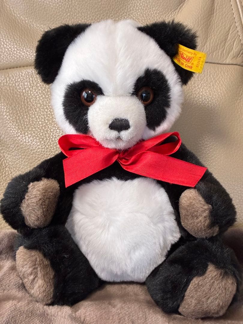 シュタイフ　Steiff ぬいぐるみ パンダ　テディベア