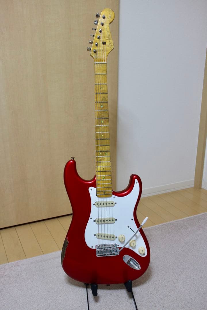 ストラトタイプハードレリック仕様コンポーネントギター