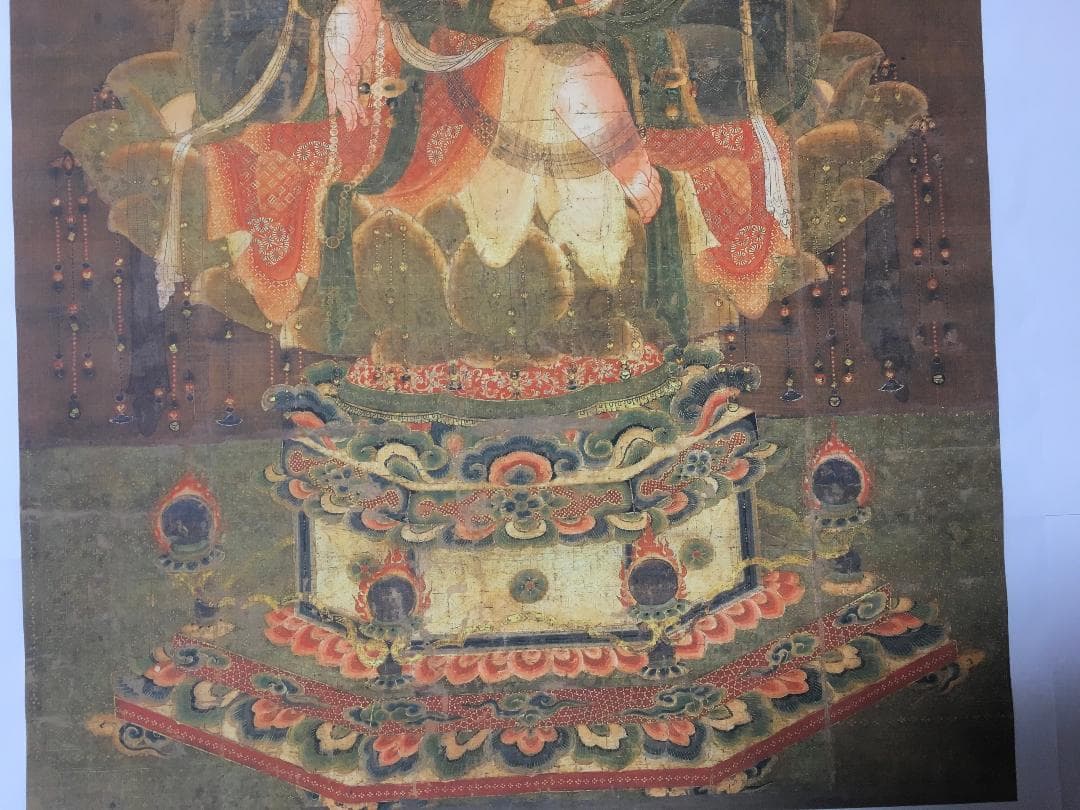 【複製】十一面観音像　平安時代　108×50（㎝）