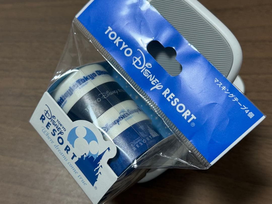 ディズニー マスキングテープ ロゴ ディズニーリゾート マステ 新品未