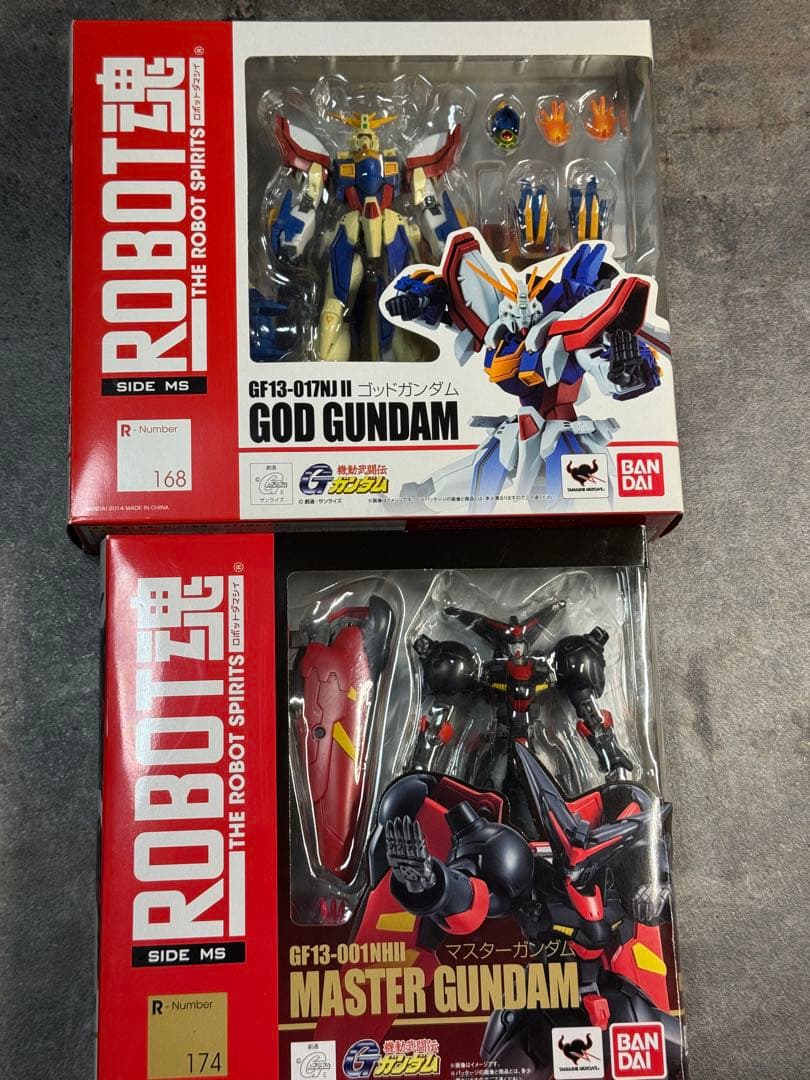 ロボット魂　Gガンダム系5点　まとめ売り