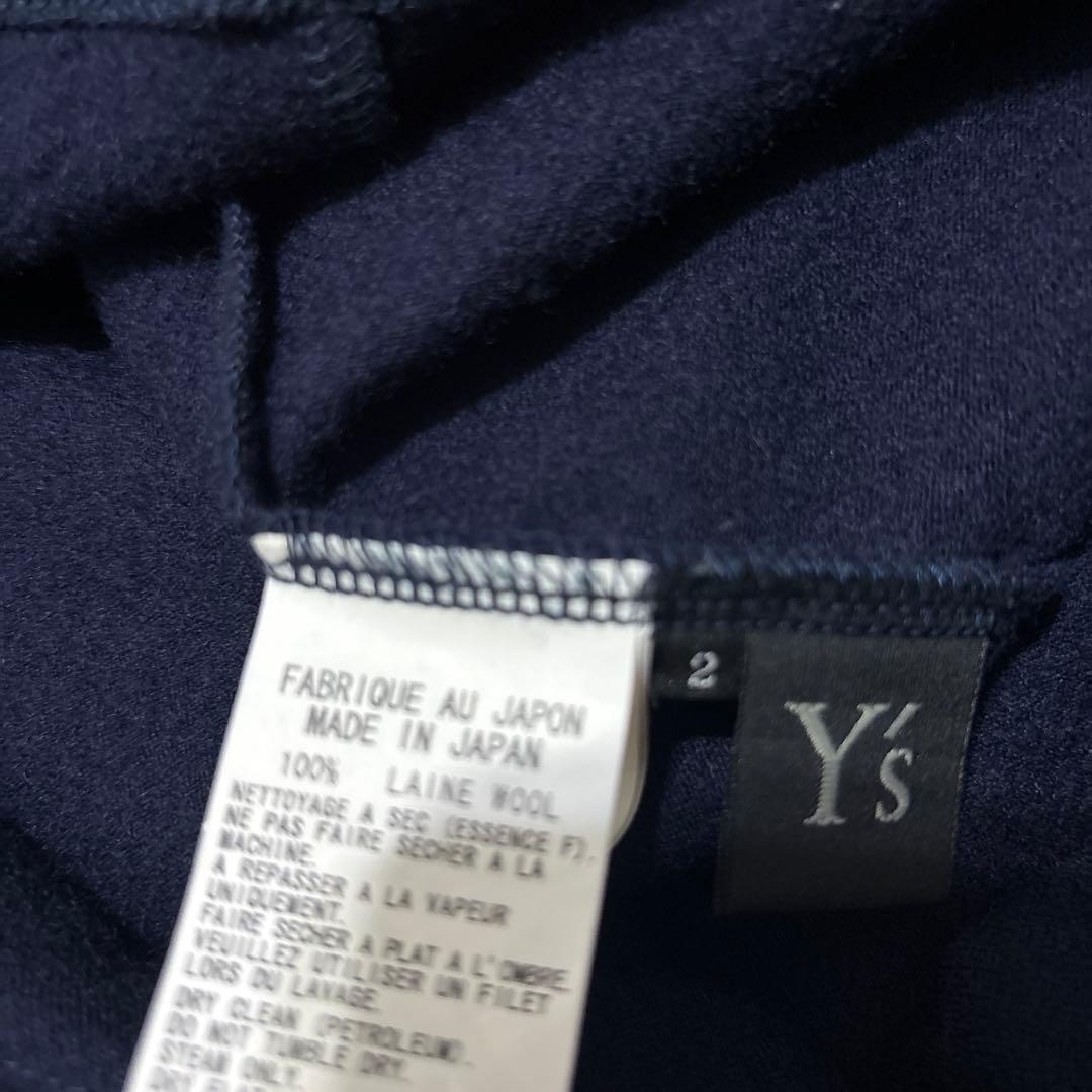 Y's 変形サルエルパンツ　ワイズ　ヨウジヤマモト