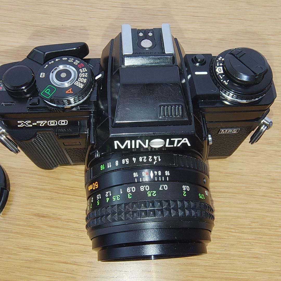 MINOLTA X-700 MD ROKKOR 50mm F1.4 ジャンク