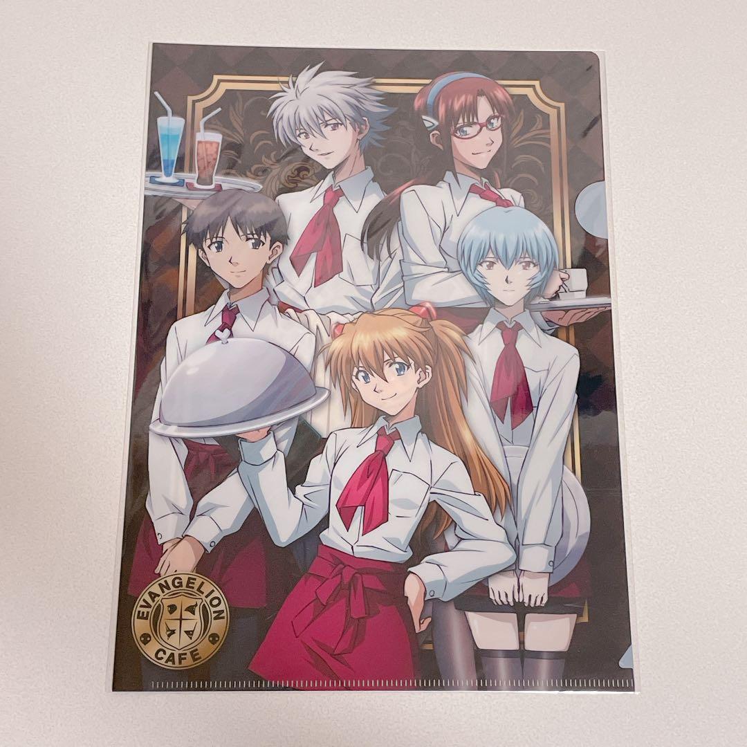 エヴァンゲリオン アニメイト カフェ コラボ 限定 クリアファイル
