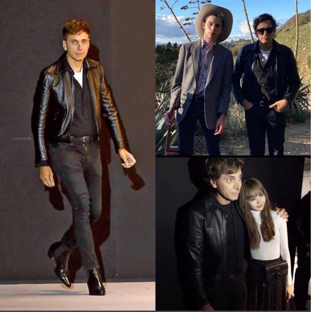 未使用 セリーヌ エディスリマン着 キムタク着 20ss レザージャケット