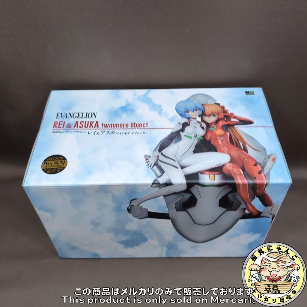 【未開封品】レイ＆アスカ 　twinmore Object　限定カラー版