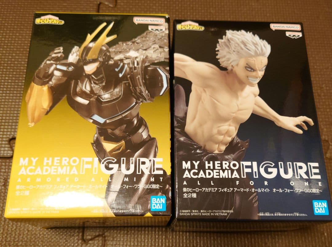 ヒロアカ フィギュア オールマイト オールフォーワン GiGO限定 2種類