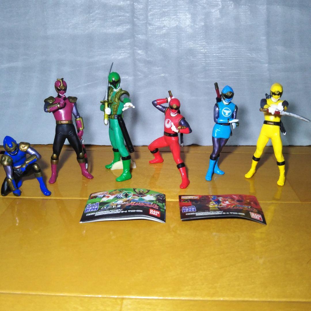 美品】忍風戦隊ハリケンジャーロボシリーズ セット フィギュア付き
