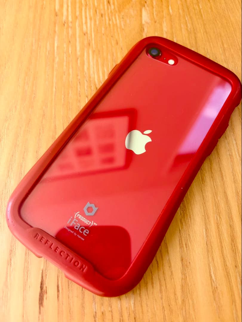 iPhone SE2 128GB Red SIMフリーiFaceケースおまけ付き｜