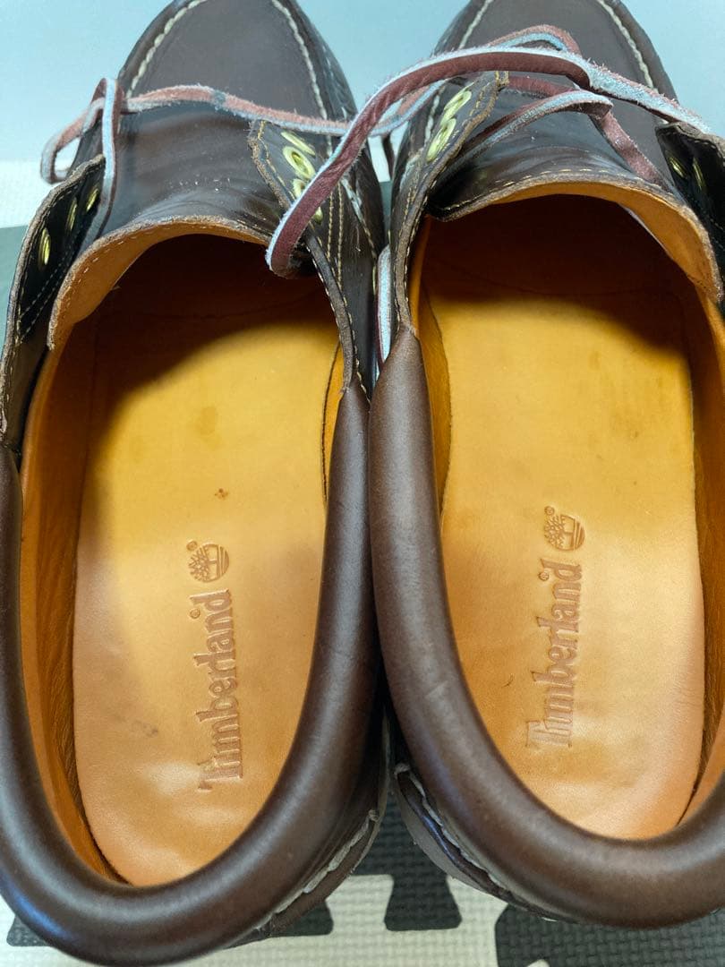 timberland　ティンバーランド　3eye　ブラウン　25.5
