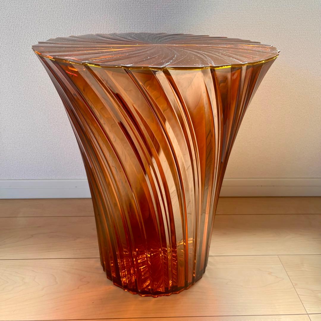補修済訳あり カルテル スパークルS スツール アンバー Kartell