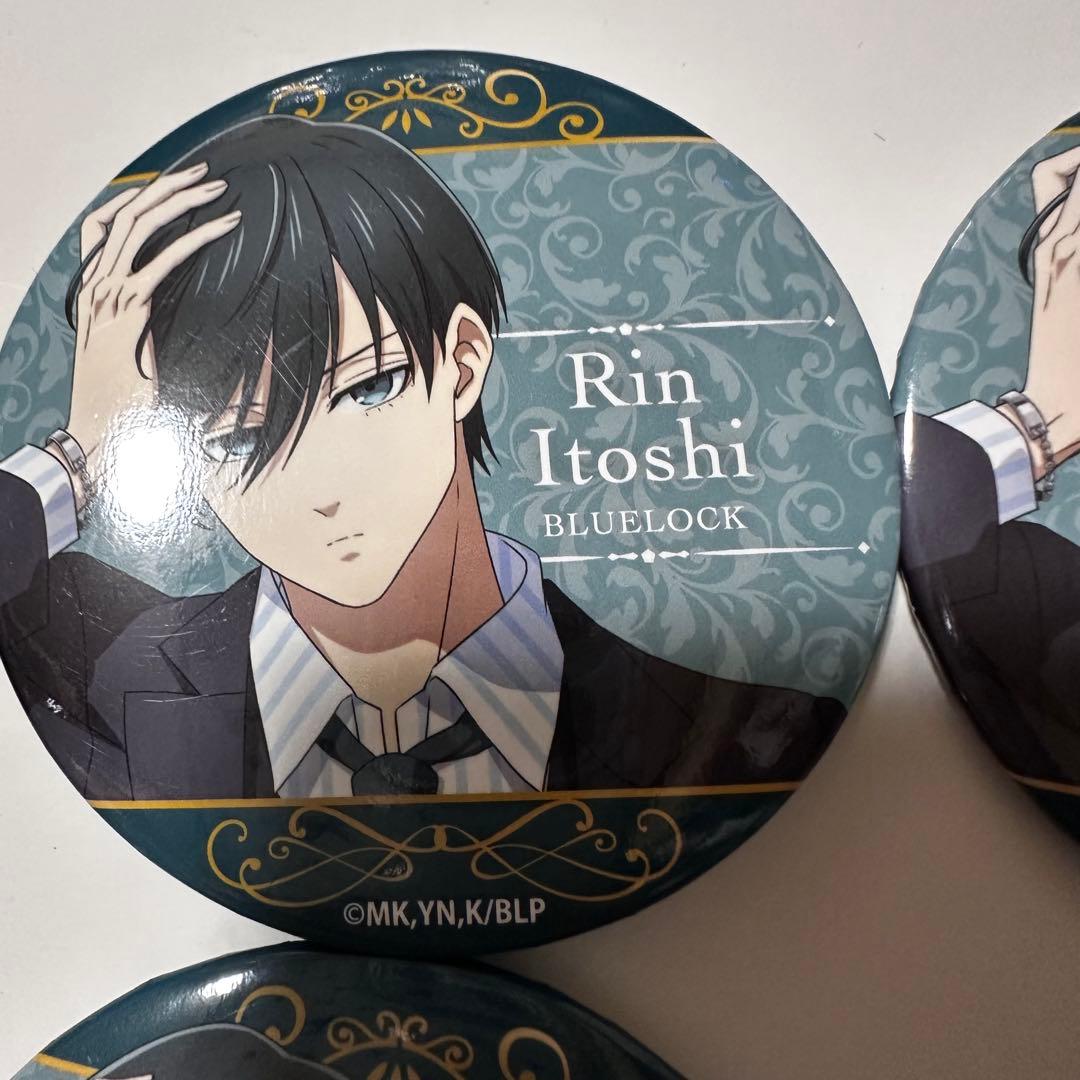 糸師凛 玉座 缶バッジ ブルロ ブルーロック - メルカリ