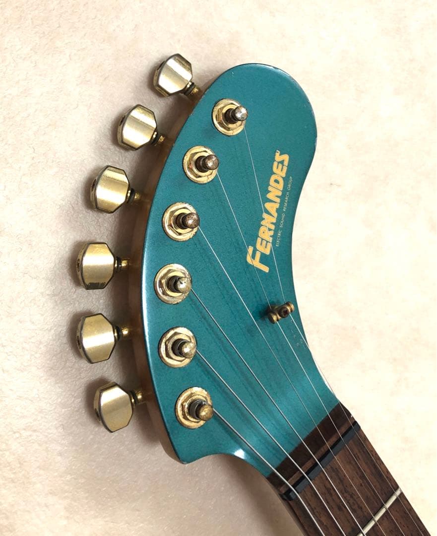 最終値下！【美品】ZO-3 芸達者 ターコイズ アンプ内蔵ミニギター