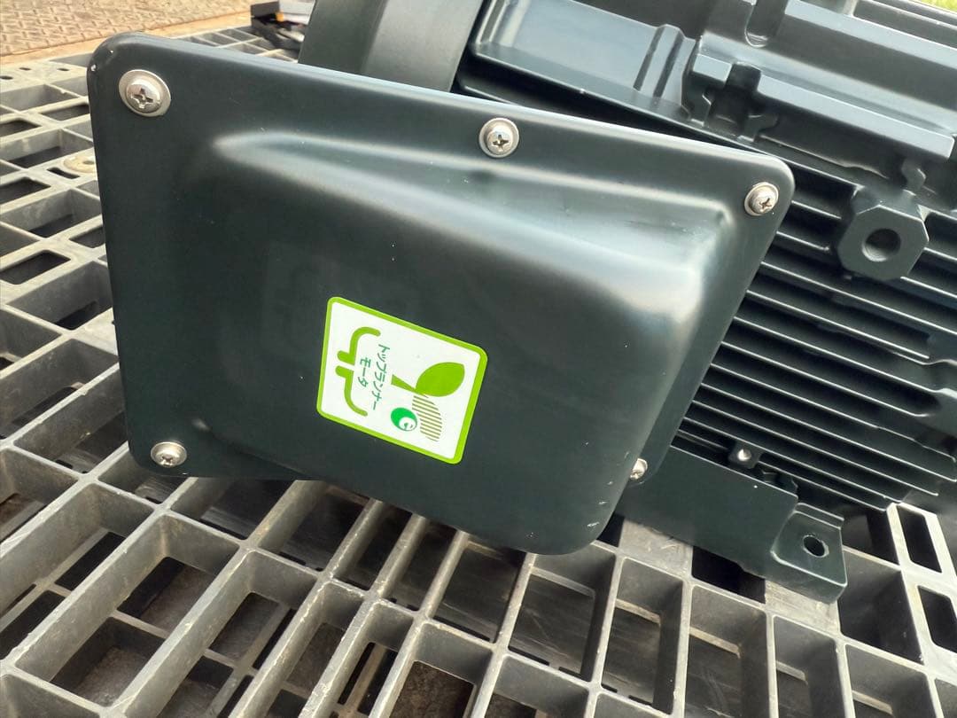 (2)(未使用品)美品　東芝 三相モーター 7.5kW IKKH3 400V