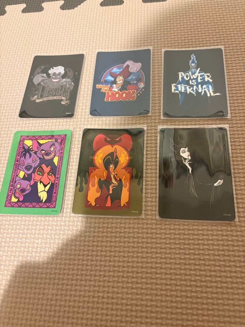 ディズニーストアじゃんけんカード ヴィランズ - メルカリ