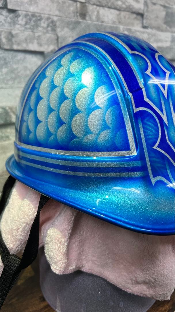 安全ヘルメット　作業ヘルメット　防災ヘルメット　カスタムペイント　デコトラ