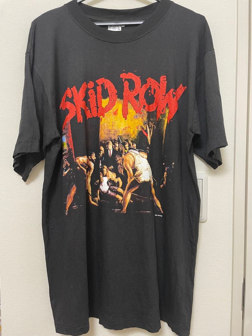 当時物】SKID ROW バンドTシャツ（Lサイズ） - ミュージシャン