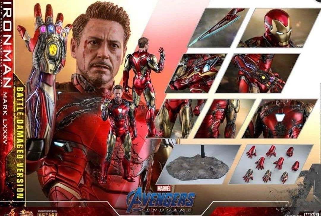 り*と様 新品未開封ホットトイズアイアンマンマーク85バトルダメージムービーマス ホットトイズ アイアンマン マーク85 BD バトルダメージver｜Yahoo