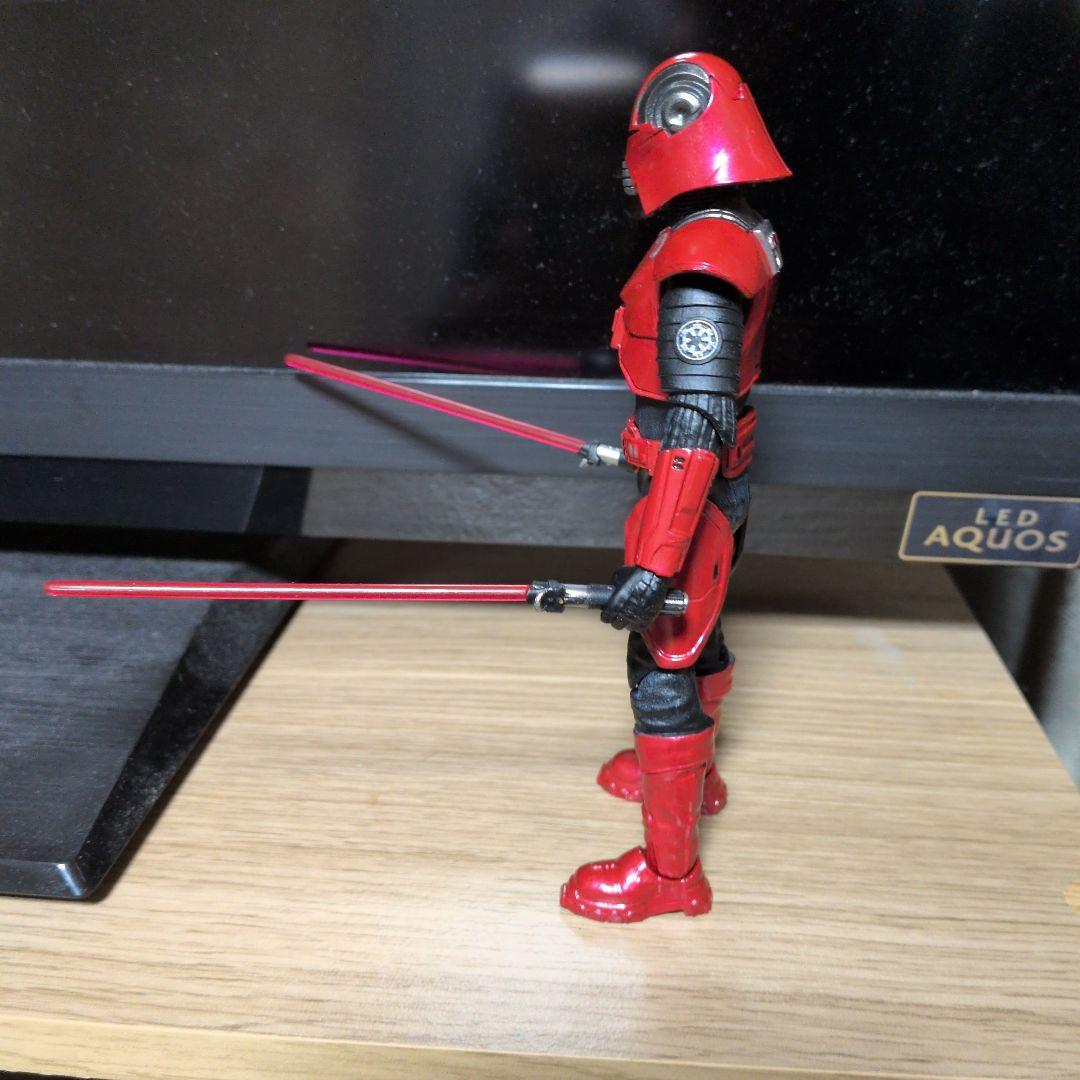 スターウォーズ　６インチ　カスタム　スターキラーレッド