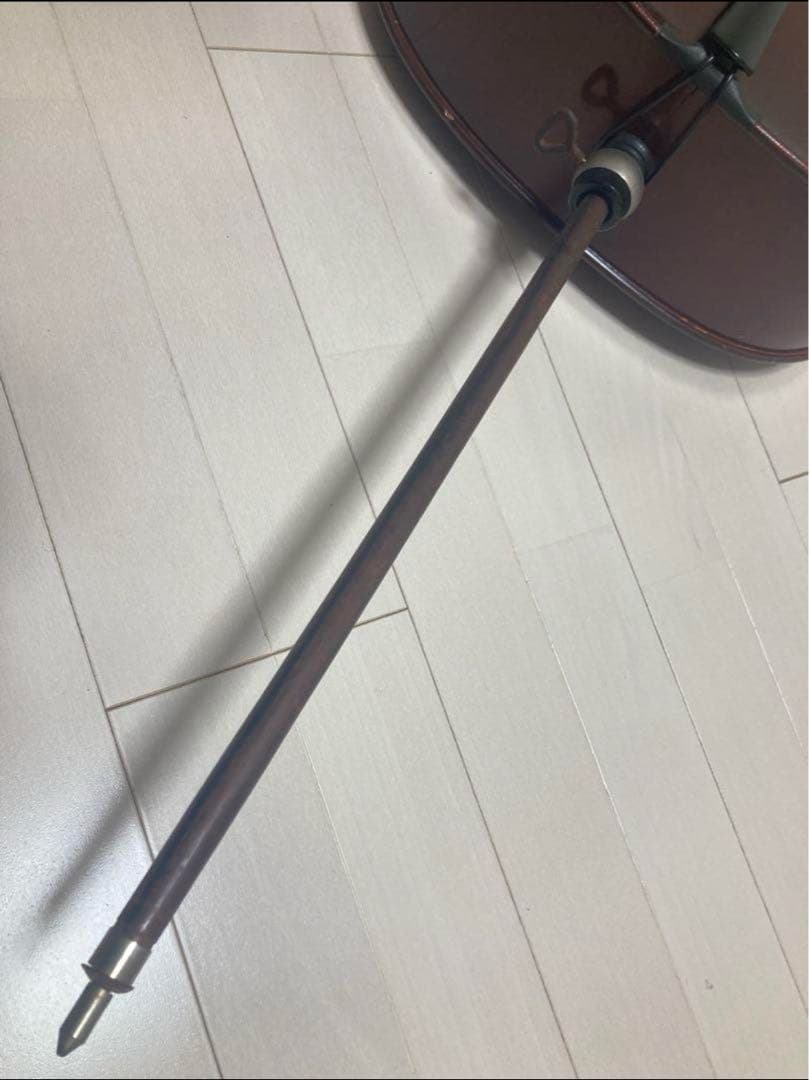 美品】ドイツ製チェロ　Gerhard Reinel 3/4 ソフトケース•弓付き