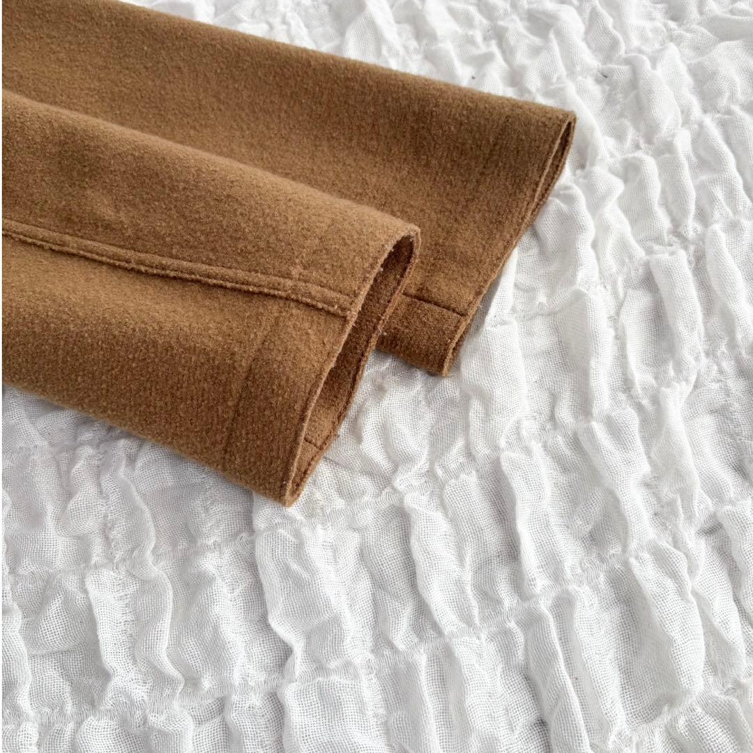 1度着用のみ美品 23区 リンクスミドルジャージーチェスターコート 近年