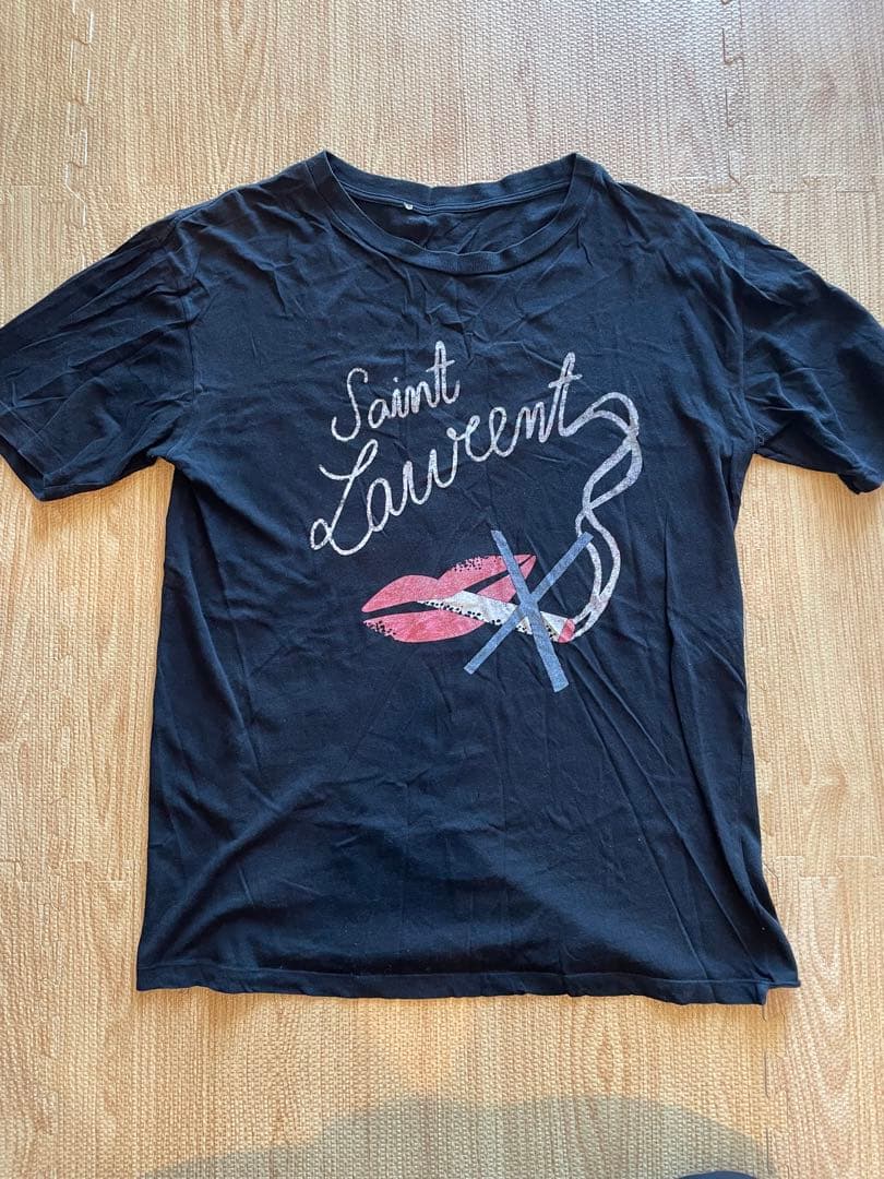 サンローラン スモーキング Tシャツ 黒