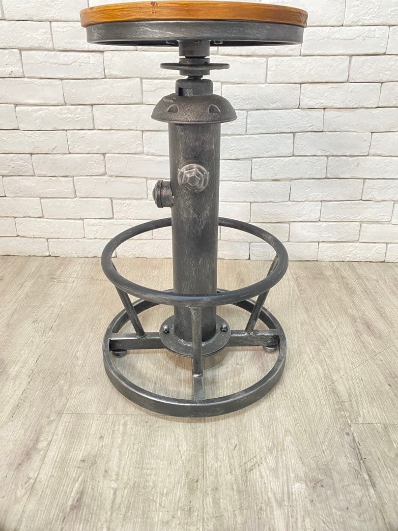 ⭐️【全国送料無料】定価5万円　ほぼ新品　 インダストリアル バースツール チェア