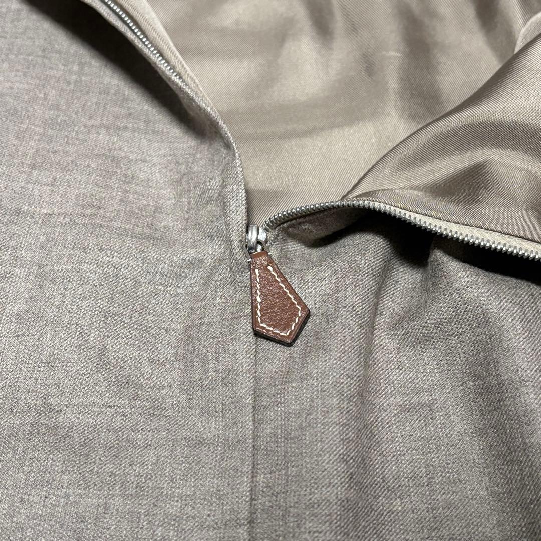 HERMES エルメス カシミヤ スカート 34