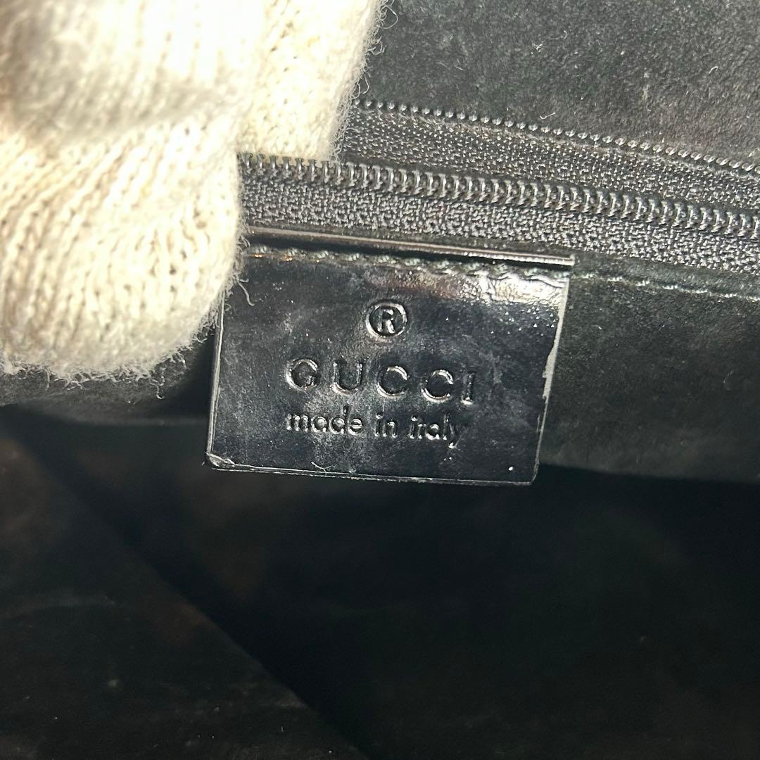 美品 希少 GUCCI オールドグッチ ハンドバッグ トムフォード期 GG 巾着
