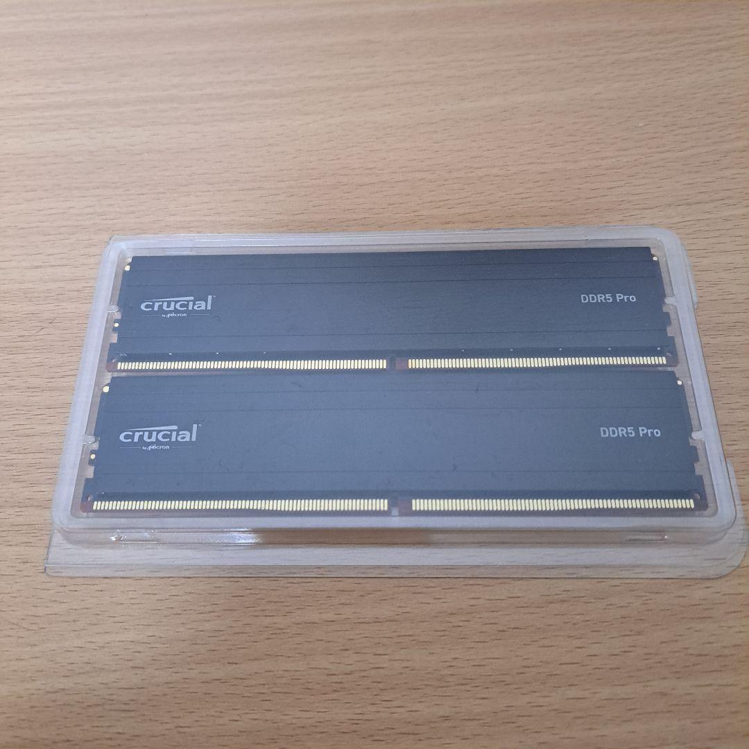 Crucial Pro DDR5 64GB(32×2) Crucial Pro OC 64GB (2x32GB) DDR5 6000MHz CL40 UDIMM - Canada
