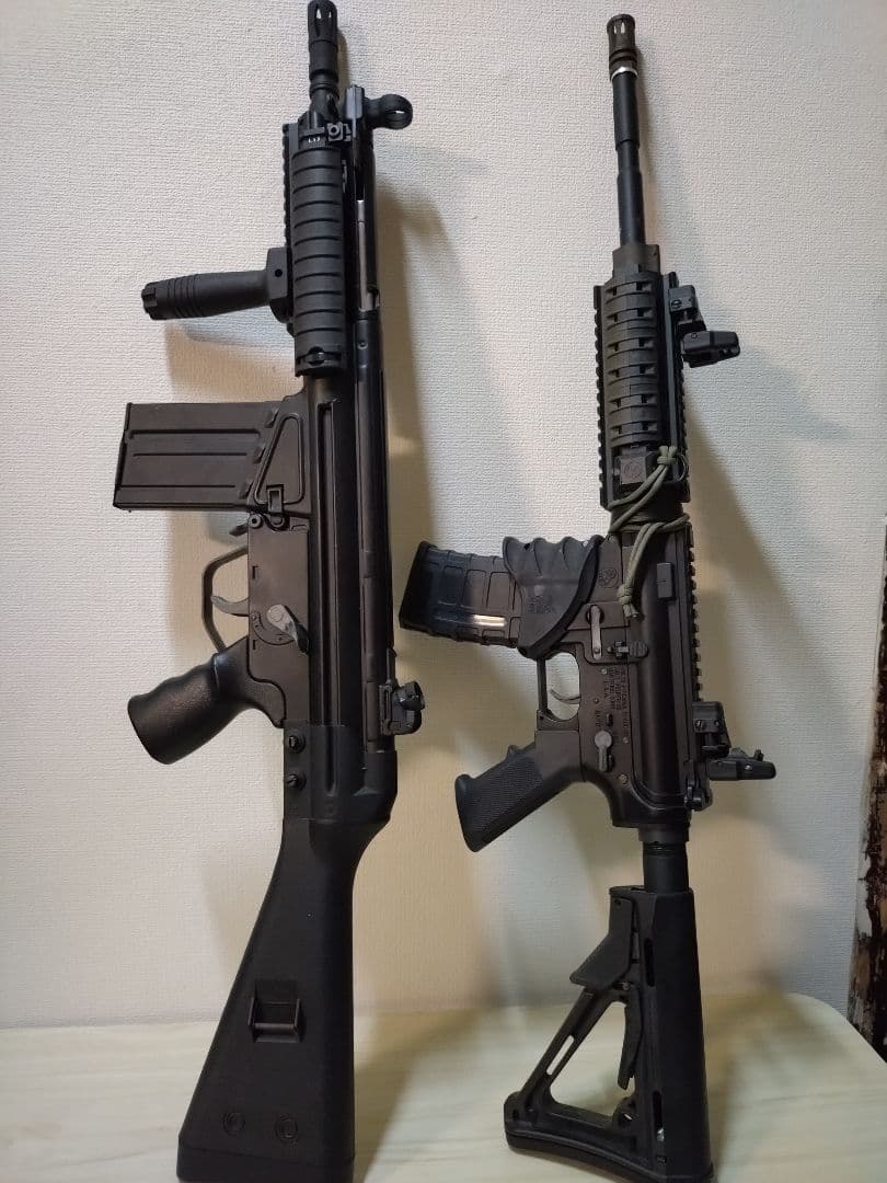 東京マルイ 電動ガン G3MC51カスタムとM4 東京マルイ 電動ガン G3MC51カスタムとM4 東京マルイ 電動ガン G3MC51