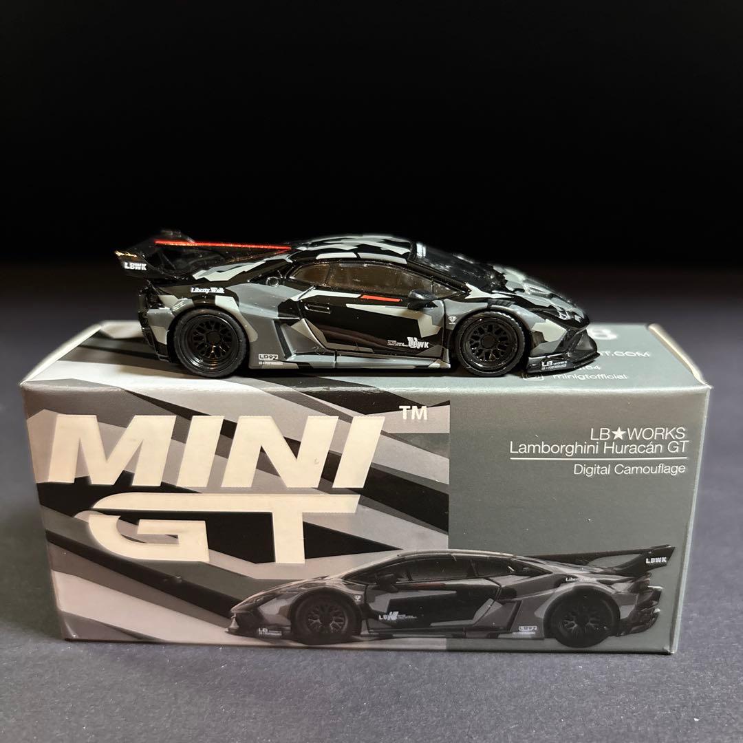 MINIGT LBWK 1/64 ランボルギーニ ウラカン カモフラージュ