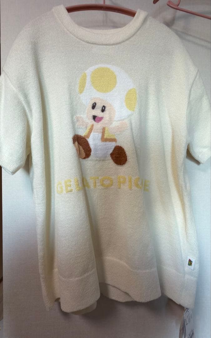 【新品タグ付き】gelato piqueジェラート ピケ　キノピオ　ルームウェア