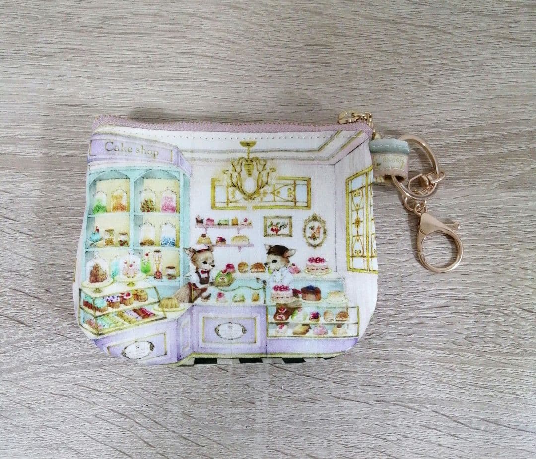 文鎮長財布、フタ付きポーチ2点のオーダー