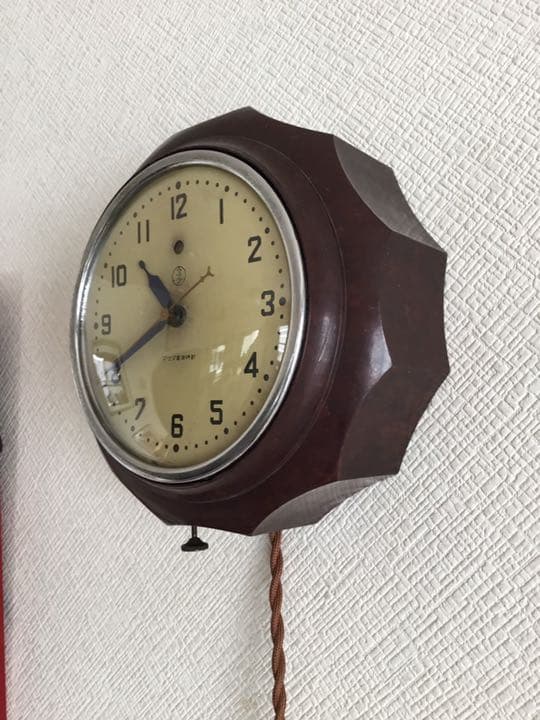 マツダ電気時計(現TOSHIBA) 60ヘルツ　昭和9年頃