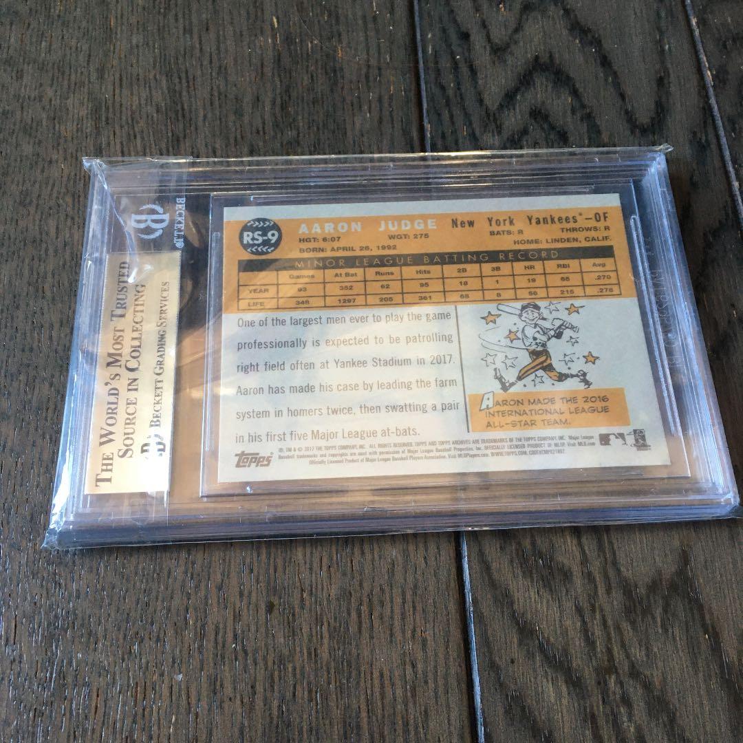 \"レア\"A.ジャッジRC BGS10プリスティンです。