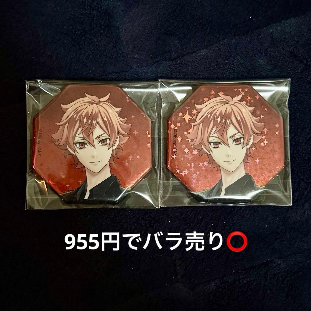 ツイステ エース ブレイジングジュエル ライブ ホログラム缶バッジ