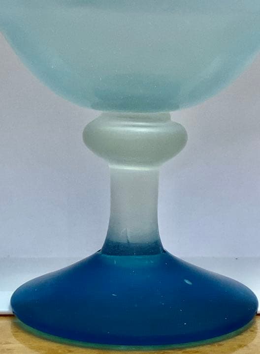 明治後期、大正ロマン コンポート 和ガラス ウランガラス