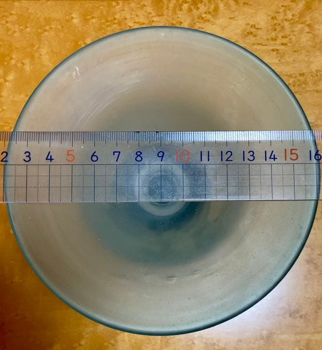 明治後期、大正ロマン コンポート 和ガラス ウランガラス