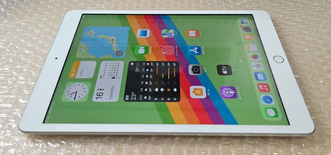 iPad 7◼️第7世代◼️シルバー◼️バッテリー極良品◼️Wi-Fi版◼️d