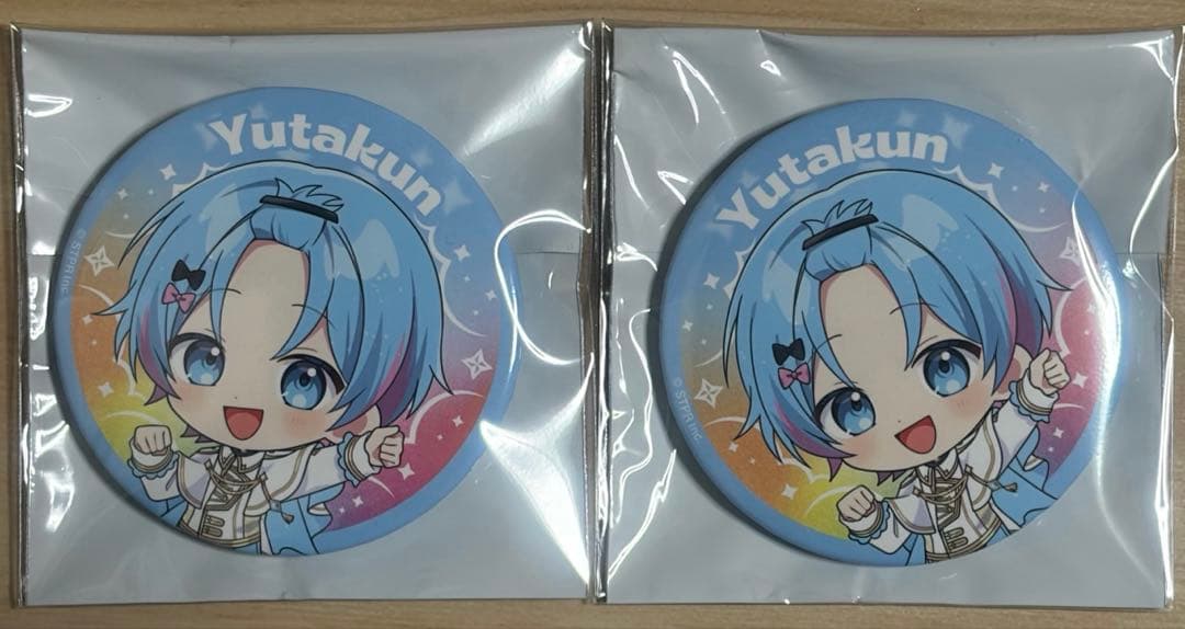すとふぇす 2026 すにすて ランダム缶バッジ ゆたくん デフォ 2個