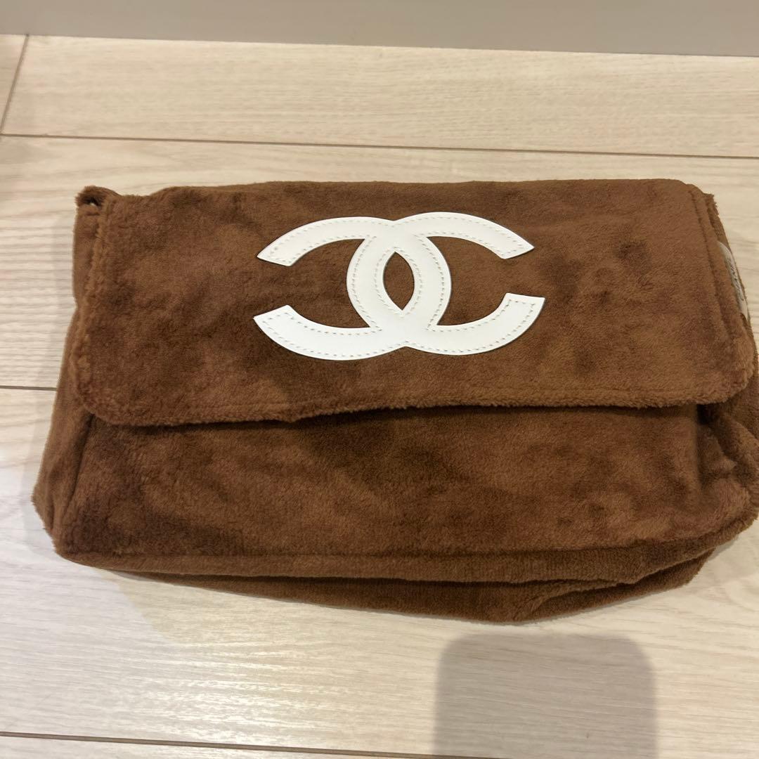 CHANEL ブラウン ノベルティ　ショルダーバッグ